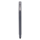 Ambassador Square Ballpoint Stylus — Gray (GY) — blank front view — 12