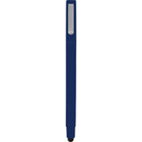 Ambassador Square Ballpoint Stylus — Navy (NY) — blank front view — 4