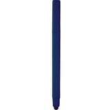 Ambassador Square Ballpoint Stylus — Navy (NY) — blank front view — 3