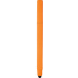 Ambassador Square Ballpoint Stylus — Orange (OR) — blank front view — 14