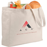 6oz Cotton Canvas All-Purpose Tote custom branded promotional totes — 1
