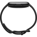 Fitbit Versa 4 Fitness Smartwatch — Black (BK) — side profile