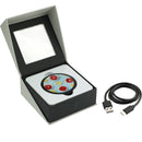 Looking Glass wireless charging pad 7143-25 in black — supplier view 4