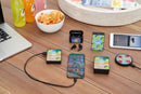 Looking Glass wireless charging pad 7143-25 in black — supplier view 7