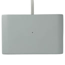 Set in Stone Wireless Charging Desk Clock — Gray (GY) — blank top panel