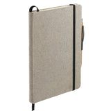 5.5" x 8.5" Recycled Cotton Bound Journal Set — Natural (NT) — blank right angle — 6