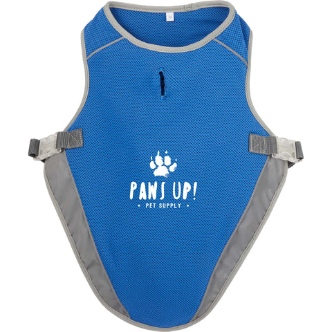 Paws & Claws Reflective Pet Vest - Medium 7300-33 — Blue (BL) — view 1