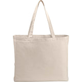 6oz Cotton Canvas All-Purpose Tote — Natural (NT) — blank front view — 5