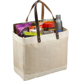 Westover Premium Market Tote — Natural (NT) — blank right angle — 5