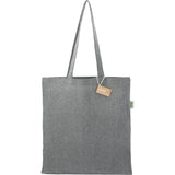 Recycled 7oz Cotton Convention Tote — Multi-Colored (MT) — blank front view — 5