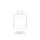 Recycled Cotton Grocery Tote Bag 7oz — Multi — blank product view