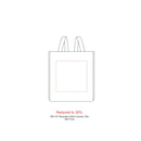 Recycled Cotton Grocery Tote Bag 7oz — Multi — blank product view