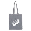 Recycled Cotton Grocery Tote Bag 7oz — Multi-Colored (MT) — decorated front view