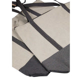 Repose 10oz Recycled Cotton Zippered Tote — Gray (GY) — blank detail view — 12