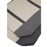 Repose 10oz Recycled Cotton Zippered Tote — Gray (GY) — blank detail view — 11