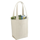 14oz Organic Cotton Tote — Natural (NT) — blank right angle