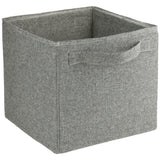 Recycled Cotton Storage Cube — Natural (NT) — blank right angle — 9