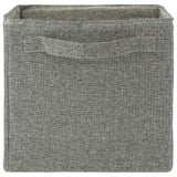 Recycled Cotton Storage Cube — Natural (NT) — blank front view — 7