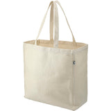 Hemp Cotton Carry-All Tote — Natural (NT) — blank left angle — 9