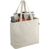 Hemp Cotton Carry-All Tote — Natural (NT) — blank right angle — 7