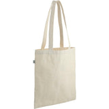 Hemp Cotton Tote 11oz — Natural (NT) — blank right angle — 8