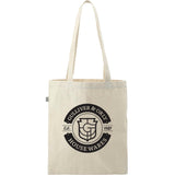 Hemp Cotton Tote 11oz — Natural (NT) — decorated front view — 2
