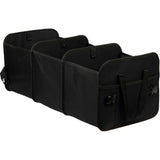 Recycled 3-Compartment Trunk Organizer — Black (BK) — blank right angle — 6