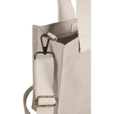 London Recycled Crossbody Tote — Natural (NT) — blank detail view — 13