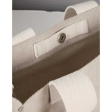 London Recycled Crossbody Tote — Natural (NT) — blank detail view — 10