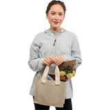 London Recycled Crossbody Tote — Natural (NT) — blank product view — 3