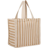 FEED Cotton and Jute Striped Tote — Natural (NT) — blank right angle — 10