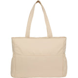 Wellable™ Recycled Sport Tote — Cream (CR) — blank back view — 6