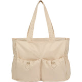 Wellable™ Recycled Sport Tote — Cream (CR) — blank front view — 5