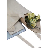 Recycled 6oz Cotton Twill Convention Tote — Natural (NT) — blank product view — 8