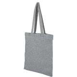 Recycled 6oz Cotton Twill Convention Tote — Navy (NY) — blank left angle — 7