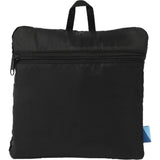 Wander & Roam Packable Travel Tote — Black (BK) — blank front view — 6