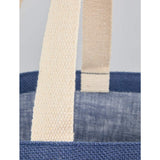 Sol Jute Classic Shopper Tote — Navy (NY) — blank detail view — 3