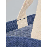 Sol Jute Classic Shopper Tote — Navy (NY) — blank detail view — 2