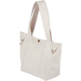 Recycled 15oz Cotton Souvenirs Tote — Natural (NT) — blank left angle — 13