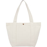 Recycled 15oz Cotton Souvenirs Tote — Natural (NT) — blank back view — 10