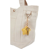Recycled 15oz Cotton Souvenirs Tote — Natural (NT) — blank detail view — 8