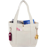 Recycled 15oz Cotton Souvenirs Tote — Natural (NT) — blank product view — 3