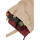 Recycled Washed 10 oz Cotton Tote — Natural (NT) — blank product view