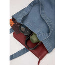 Recycled Washed 10 oz Cotton Tote — Navy (NY) — blank product view