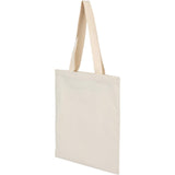 Dakota 5 oz Recycled Cotton Tote — Natural (NT) — blank left angle — 22
