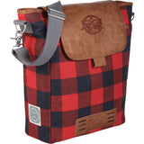 Field & Co.® Campster 15" Computer Tote — Red (RD) — decorated product view — 3