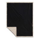 Field & Co.® Sherpa Blanket 7950-57 — Black (BK) — view 7