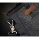 Field & Co.® Campster Wool 15" Computer Tote — Charcoal (CA) — blank product view — 10