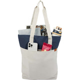 Field & Co.® Parks Day Tote — Navy (NY) — blank product view — 3