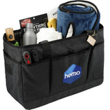 Field & Co. Fireside Eco Utility Tote — Charcoal (CA) — decorated right angle — 3